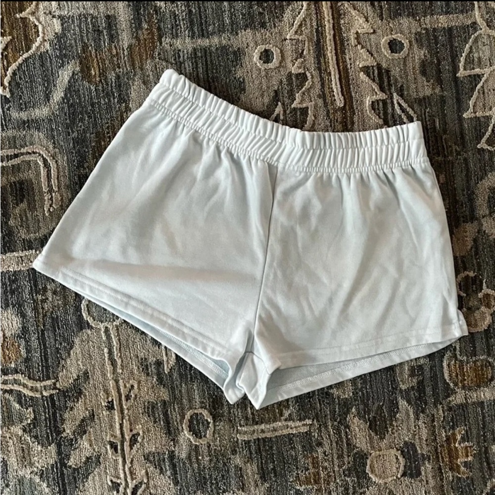 Elastic Waist Track/ Sweat Shorts, Large